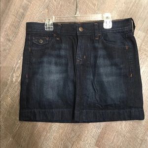 Old navy denim mini skirt